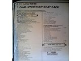 2018 Dodge Challenger R/T Scat Pack Window Sticker