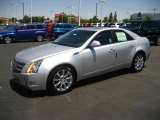 2009 Radiant Silver Cadillac CTS Sedan #12812538