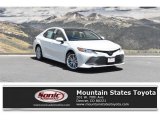 2018 Wind Chill Pearl Toyota Camry XLE #128151967