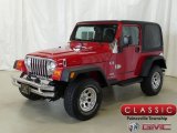 2005 Flame Red Jeep Wrangler X 4x4 #128152172