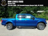 2018 Lightning Blue Ford F150 XLT SuperCrew 4x4 #128172452