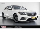 2018 designo Diamond White Metallic Mercedes-Benz S 450 Sedan #128172498