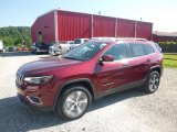 2019 Velvet Red Pearl Jeep Cherokee Limited 4x4 #128172563