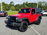 2016 Firecracker Red Jeep Wrangler Willys Wheeler 4x4 #128172707