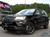 2018 Shadow Black Ford Explorer XLT 4WD #128172359
