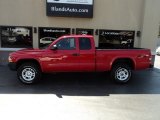 Flame Red Dodge Dakota in 2004