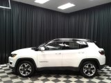 White Jeep Compass in 2018