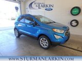 2018 Blue Candy Ford EcoSport SE 4WD #128217359