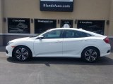 White Orchid Pearl Honda Civic in 2016
