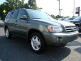 2005 Oasis Green Pearl Toyota Highlander Limited #12804141