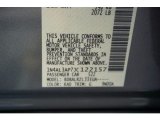 2018 Altima Color Code for Gun Metallic - Color Code: KAD