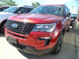 2018 Ruby Red Ford Explorer Sport 4WD #128217571