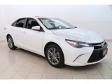 2015 Blizzard Pearl White Toyota Camry SE #128217559