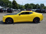 Bright Yellow Chevrolet Camaro in 2018