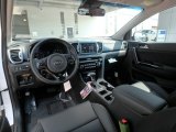 2019 Kia Sportage EX AWD Black Interior