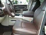 2018 Ram 2500 Laramie Longhorn Mega Cab 4x4 Brown/Light Frost Beige Interior