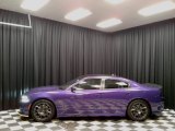2018 Plum Crazy Pearl Dodge Charger R/T Scat Pack #128286298