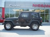 2005 Black Jeep Wrangler X 4x4 #12808345