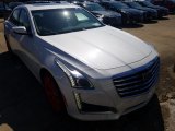 Crystal White Tricoat Cadillac CTS in 2018