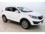 2014 Clear White Kia Sportage LX #128306953