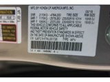 2019 RDX Color Code for Lunar Silver Metallic - Color Code: NH830MZ
