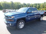 2019 Deep Ocean Blue Metallic Chevrolet Silverado LD LT Z71 Double Cab 4x4 #128331741