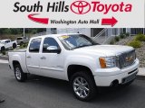 2013 White Diamond Tricoat GMC Sierra 1500 Denali Crew Cab AWD #128331690