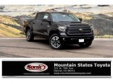 2018 Midnight Black Metallic Toyota Tundra SR5 CrewMax 4x4 #128306673