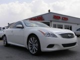 2008 Ivory Pearl White Infiniti G 37 S Sport Coupe #12804621