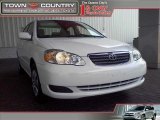 2008 Super White Toyota Corolla LE #12812440