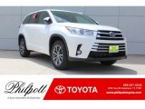 2018 Blizzard White Pearl Toyota Highlander XLE #128356670