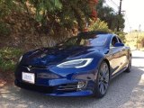 2016 Deep Blue Metallic Tesla Model S 60 #128379450
