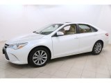 2015 Toyota Camry Blizzard Pearl White