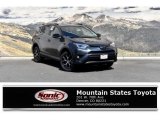 2018 Magnetic Gray Metallic Toyota RAV4 SE AWD #128415771