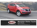 2012 Signal Red Kia Sportage LX AWD #128415791