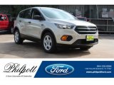 2018 White Gold Ford Escape S #128415924