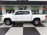 2017 Super White Toyota Tacoma SR5 Double Cab #128459142