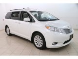 2014 Blizzard White Pearl Toyota Sienna Limited AWD #128459174