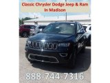 2018 Diamond Black Crystal Pearl Jeep Grand Cherokee Limited 4x4 #128459171