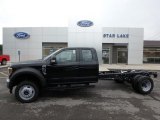 2019 Black Ford F550 Super Duty XL SuperCab 4x4 Chassis #128459237