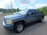 2009 Blue Granite Metallic Chevrolet Silverado 1500 LT Crew Cab 4x4 #128478416