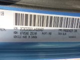 2018 Challenger Color Code for B5 Blue Pearl - Color Code: PQD