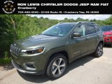2019 Olive Green Pearl Jeep Cherokee Limited 4x4 #128478338