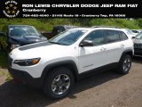 2019 Bright White Jeep Cherokee Trailhawk 4x4 #128478336