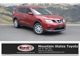 2015 Cayenne Red Nissan Rogue S AWD #128510150