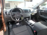 2019 Kia Sportage LX AWD Black Interior