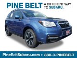 2018 Quartz Blue Pearl Subaru Forester 2.5i Premium #128510218