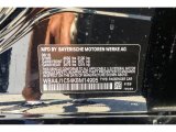 2019 4 Series Color Code for Carbon Black Metallic - Color Code: 416