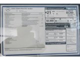 2018 Mercedes-Benz S 560 4Matic Sedan Window Sticker