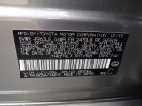 2018 GS Color Code for Atomic Silver - Color Code: 1J7